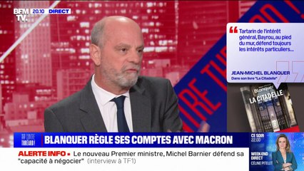 Jean-Michel Blanquer: "À l'occasion du premier quinquennat, j'aurais aimé avoir un soutien plus net sur la ligne républicaine"