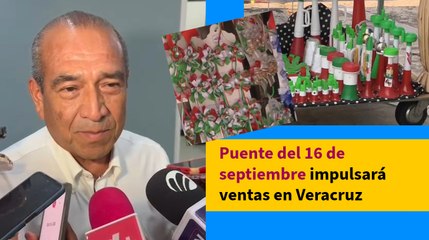 Скачать видео: Fiestas patrias dejarán buenas ventas para comercios de Veracruz y Boca del Río: Canaco