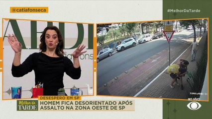 Homem fica desorientado após assalto na Barra Funda, em São Paulo