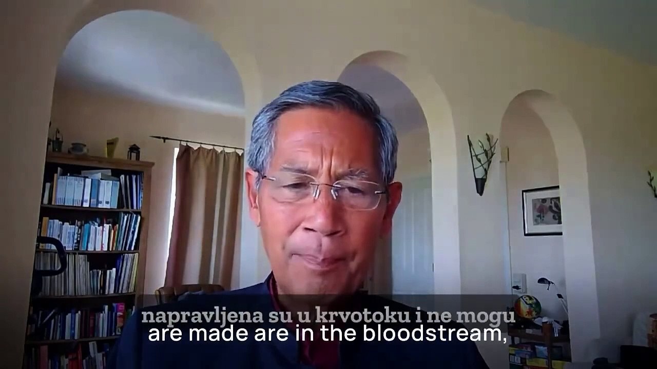Microbiology teather talks about flu vaccines