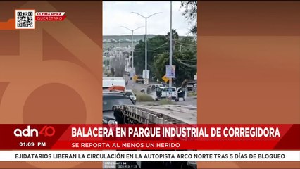 ¡Última Hora! Balacera en Parque Industrial Corregidora en Querétaro