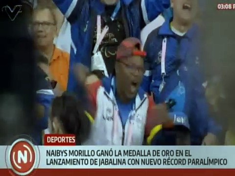 Naibys Morillo obtiene la tercera medalla de oro para Venezuela en los Paralímpicos París 2024