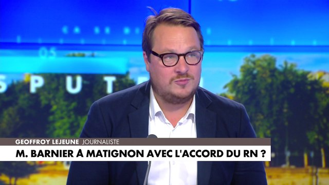 Geoffroy Lejeune : «On tient peut-être quelqu’un qui comprend que pour faire baisser le Rassemblement National, il faut appliquer une partie de ses idées»