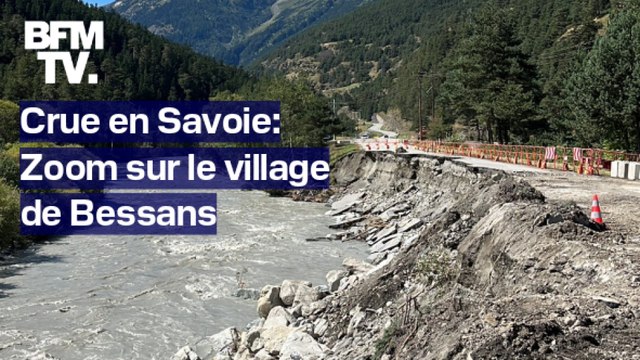 « On a eu des quantités d’eau vraiment extraordinaires » : d'importants dégâts en Savoie après la crue de l’Arc
