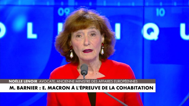 Noëlle Lenoir : «Michel Barnier a le meilleur curriculum vitæ de la République»