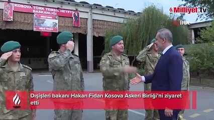 Bakan Fidan: Kosova'daki Türk toplumu hiçbir zaman yılmadı