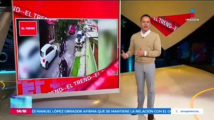 VIDEO: Mujer se salva de asalto en plena calle