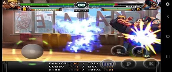 The king of fighter Ryo combos video