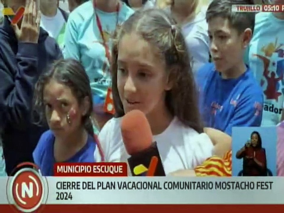 Trujillo | Niños disfrutaron de actividades recreativas en el cierre del Plan Vacacional Mostacho Fest 2024