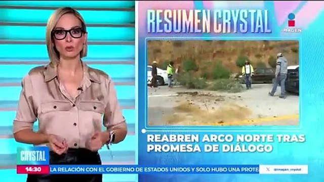 Ejidatarios levantan el bloqueo en la autopista Arco Norte