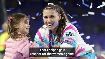 'I've played my part' - Morgan ready to hang her boots up