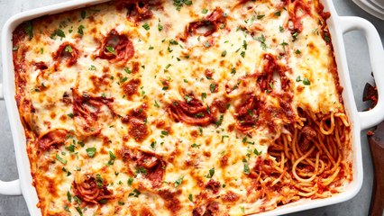 Baked Spaghetti Is A Comfort Food Classic For A Reason