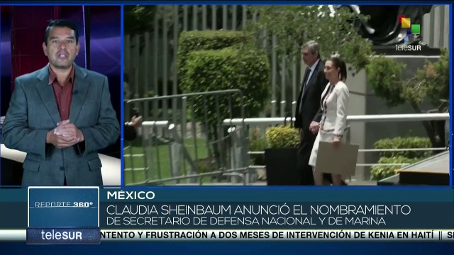 Presidenta electa Claudia Sheinbaum designa secretarios de Marina Armada y Defensa Nacional