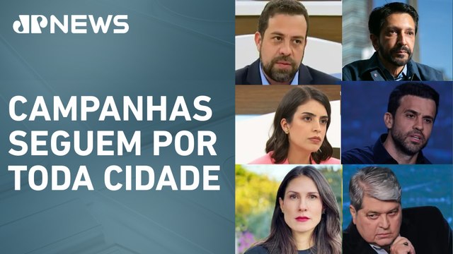 Eleições em São Paulo: Confira agenda dos candidatos à Prefeitura da capital nesta sexta (06)