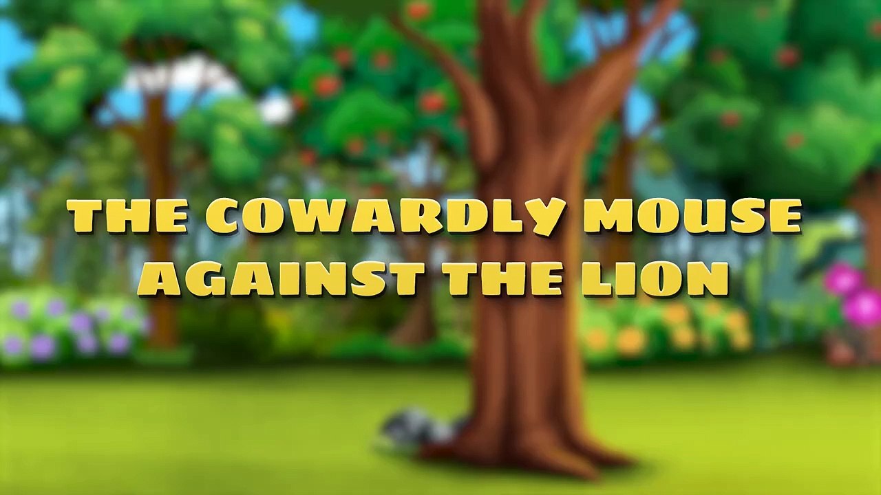 The Cowardly Mouse Aganist The Lion  - Bedtime Stories for Kids in English - Fairy Tales