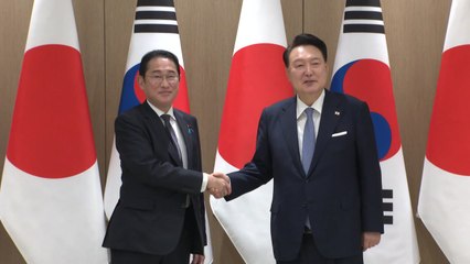 윤, 기시다와 1시간 40분 정상회담..."협력 가속화" / YTN