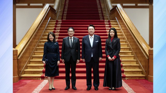 윤, 기시다와 만찬... 한일관계 발전은 역사적 책무 / YTN