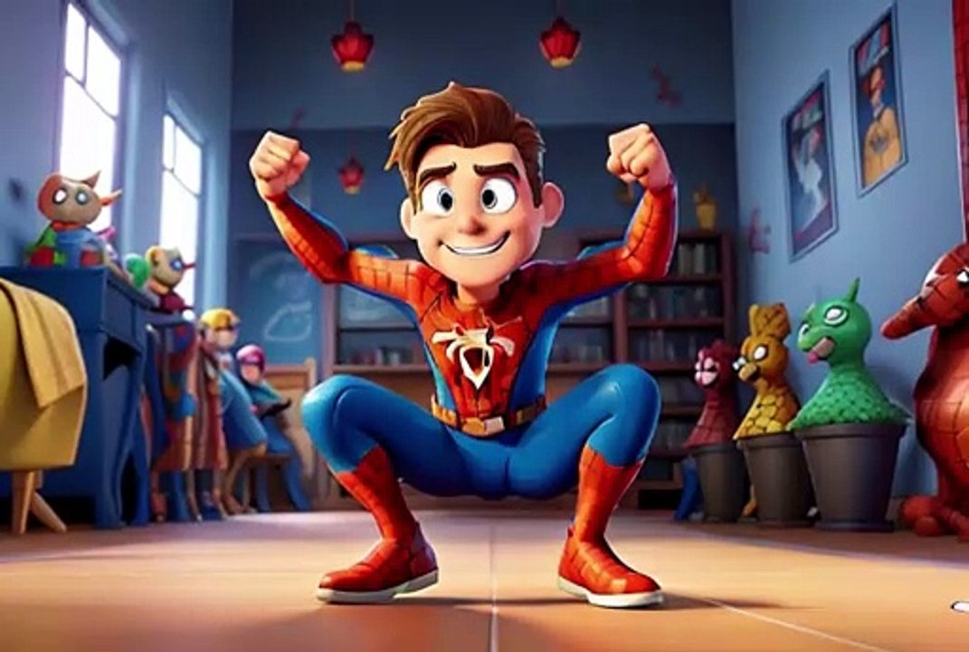 KidsMusic_kidssongs_nursery rhymes_kids story time_DancingAnimals_CreativePlaytime Spidey's Anthem