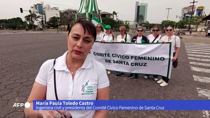 Huelga en Santa Cruz contra supuesta manipulación política de censo en Bolivia