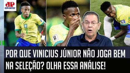 "O Vinicius Júnior PARECE OUTRO JOGADOR! SABE qual é o GRANDE PROBLEMA da Seleção Brasileira???"