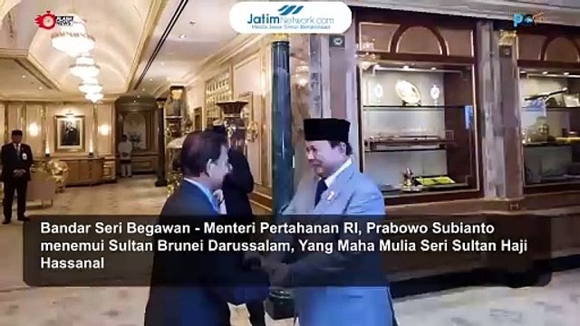 Temui Sultan Hassanal Bolkiah, Prabowo Undang Perwira Brunei Darussalam Belajar Langsung di Universitas Pertahanan
