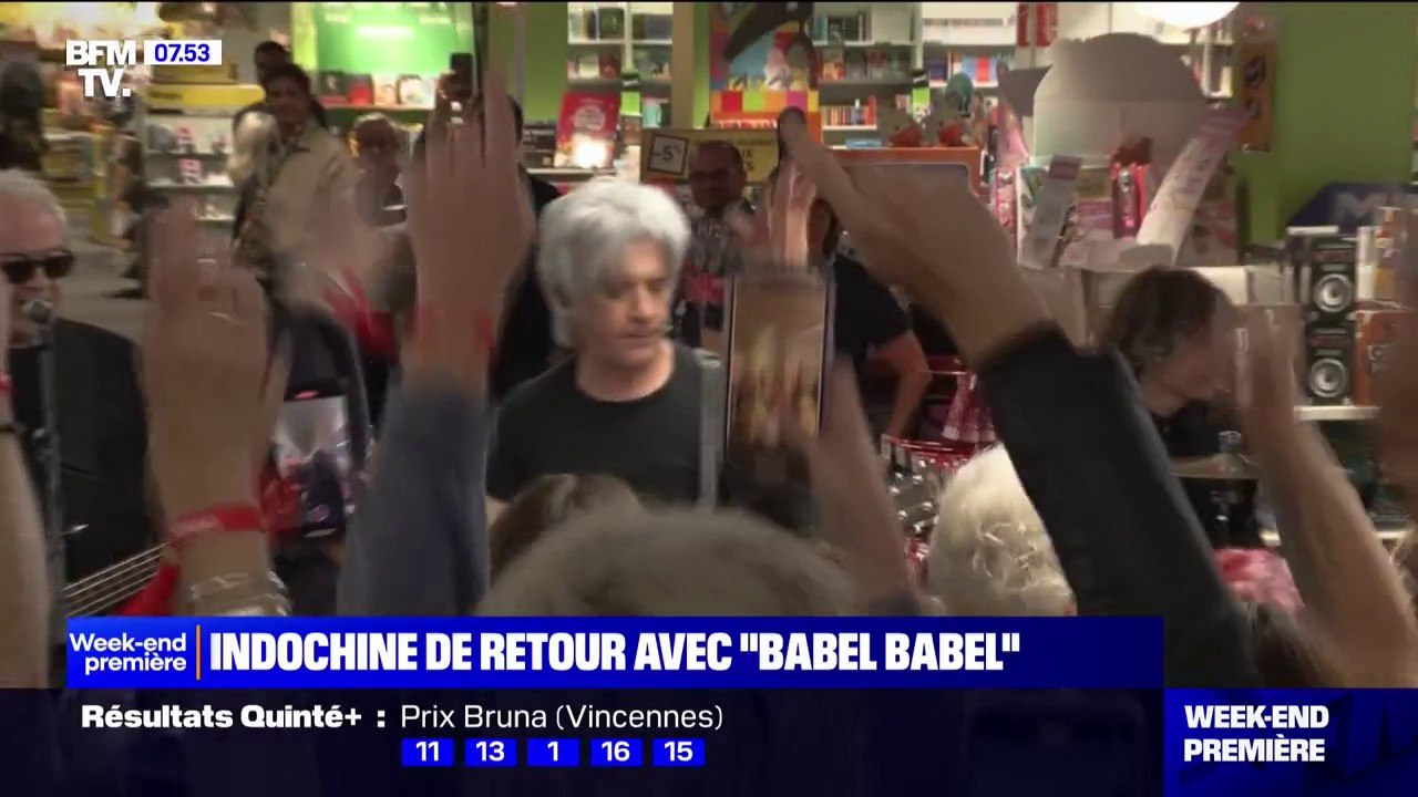 Le groupe Indochine signe son grand retour avec un nouvel album, intitulé "Babel Babel"