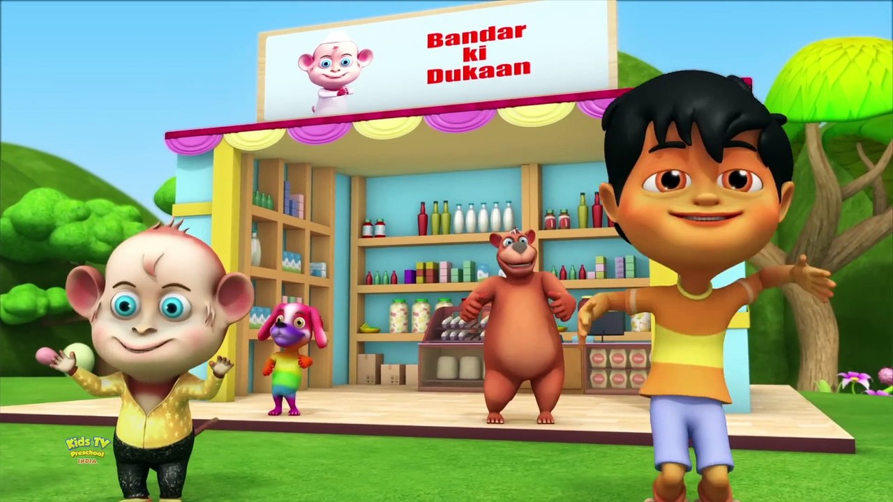 Main Tota Main Tota, मैं तोता मैं तोता, Hindi Nursery Rhymes and Cartoon Videos - 1080
