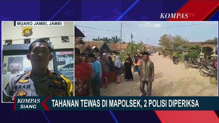 Tahanan Tewas di Mapolsek Kumpeh Ilir, Polisi Masih Tunggu Hasil Visum