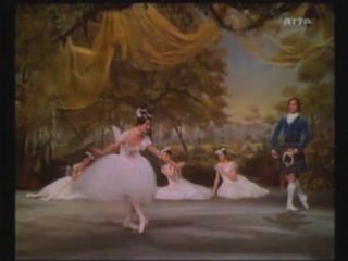 Rudolf Nureyev and  Carla Fracci La Sylphide 1972