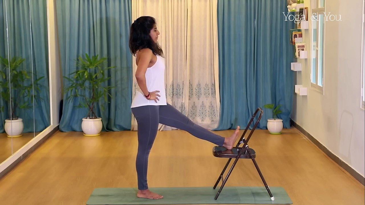 Chair Yoga for Restorative  _ Basic Yoga Sequence _ Yoga for Stress Relief