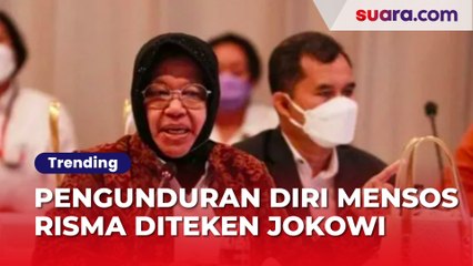Jokowi Teken Pengunduran Diri Mensos Risma Yang Maju Pilgub Jatim