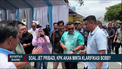 Beredar Foto Bobby Nasution dan Keluarga Gunakan Jet Pribadi, Begini Kata Jubir KPK