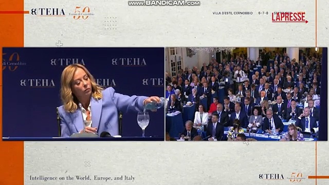 Meloni: «Boccia? Ho un'idea opposta su come una donna debba guadagnarsi il suo spazio nella società»