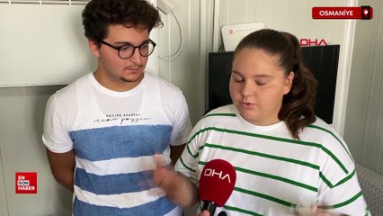 Osmaniye'de konteynerde kalan kardeşlerden biri tıp, diğeri diş hekimliğini kazandı