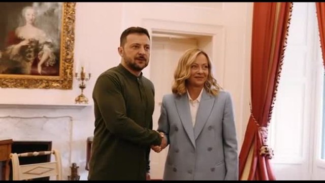 Meloni a Zelensky: il sostegno per la legittima difesa dell'Ucraina resta centrale