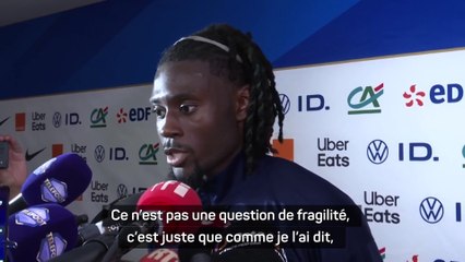 Koné : "On n'était pas contents dans le vestiaire"