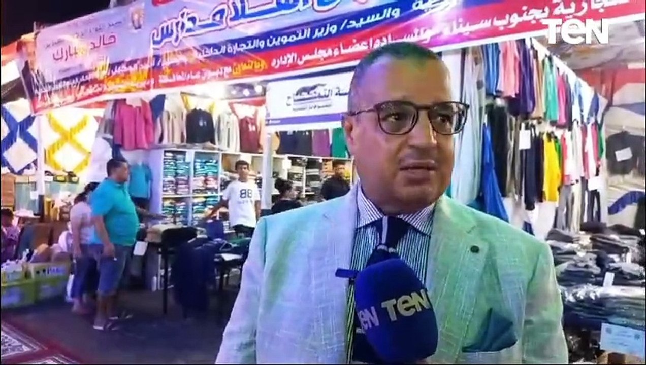 محافظ جنوب سيناء يفتتح  معرض  اهلا مدارس  للمستلزمات المدرسية بأسعار مخفضة بشرم الشيخ