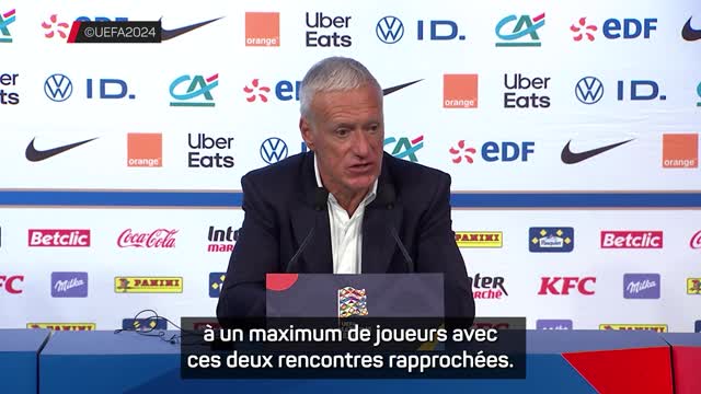 Bleus - Deschamps après la défaite contre l'Italie : "C'est ma responsabilité"