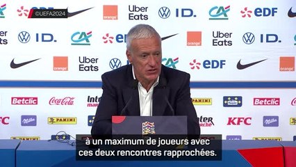 Bleus - Deschamps après la défaite contre l'Italie : "C'est ma responsabilité"