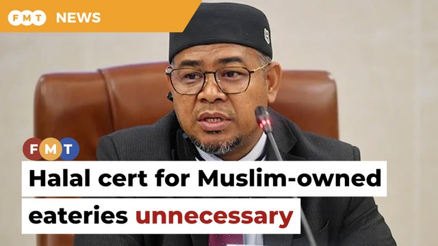 Halal cert for Muslim-owned eateries unnecessary, says Umno’s ulama council