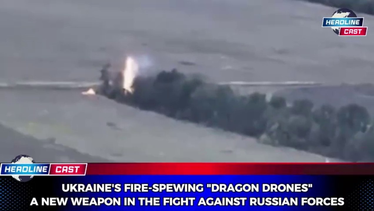 Ukraine's Fiery Dragon Drones A New Weapon Against Russia