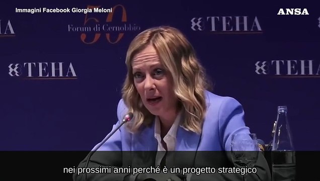 Cernobbio, Meloni: Il Pnrr in buone mani con Fitto, lo sara' anche in futuro