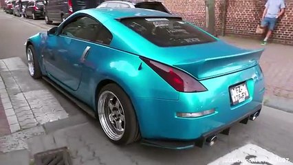 LOW Cars vs. Speedbump leaving a carshow - Old 2 New IV 2024