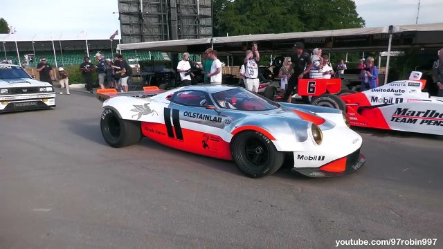 650HP Oilstainlab Half 11 V8 LS Engine (1967 Porsche 911 Chassis) - LOUD Sounds, Accelerations,..._2