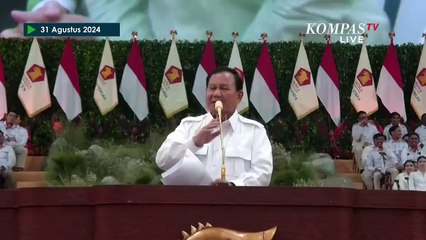 Prabowo Beri Pantun Khusus ke Cak Imin di Rapimnas Gerindra, Satu Dua Cempaka Biru...