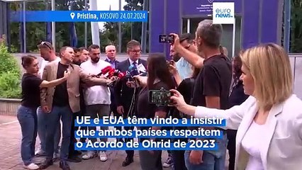 Enviado da UE insta Kosovo e Sérvia a redobrarem esforços para normalizarem as relações