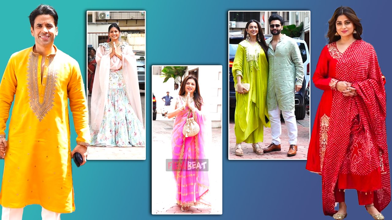 Ganesh Chaturthi 2024: गणपति बप्पा के दर्शन करने Shilpa Shetty के घर पहुंचे तमाम Celebs