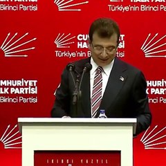 Ekrem İmamoğlu: Artık müzmin muhalefet dönemi bitmiştir, tarihe gömülmüştür
