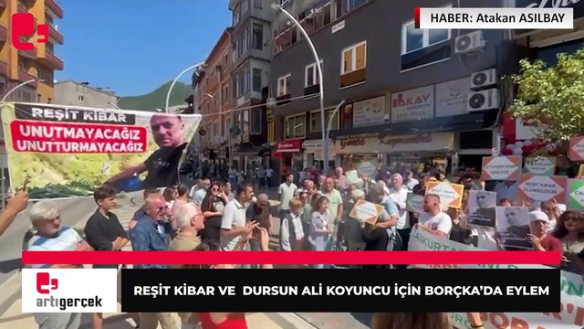 Avukat Haktan Özkan Reşit Kibar ve Dursun Ali Koyuncu için düzenlenen eylemde konuştu