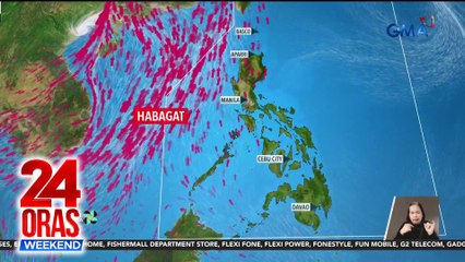 Southwest Monsoon o hanging Habagat, patuloy na umiiral sa buong Luzon | 24 Oras Weekend